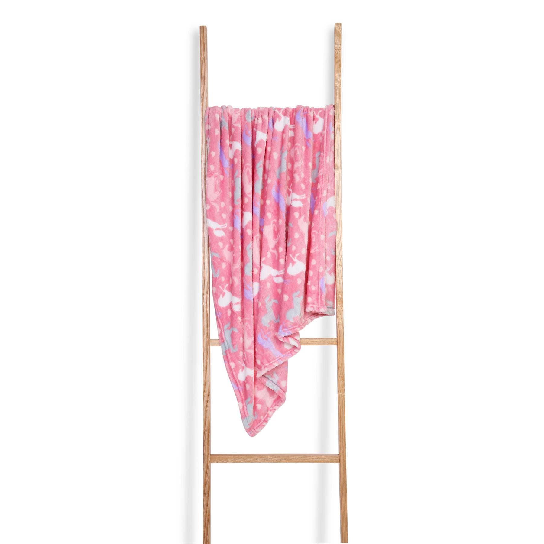 Kids Flannel Horse Blanket 100x150cm - Winter Warm Packs