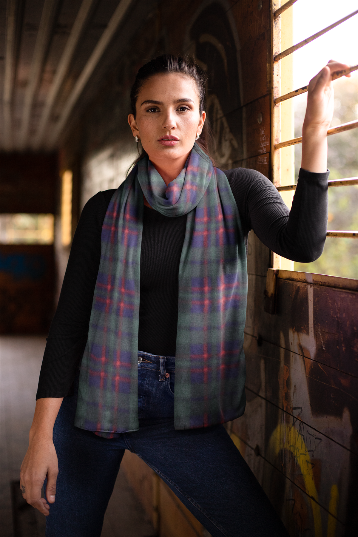 Check Scarves - Winter Warm Packs