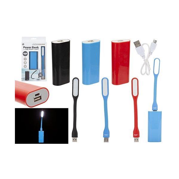 4000 Mah Power Bank With Torch - Winter Warm Packs