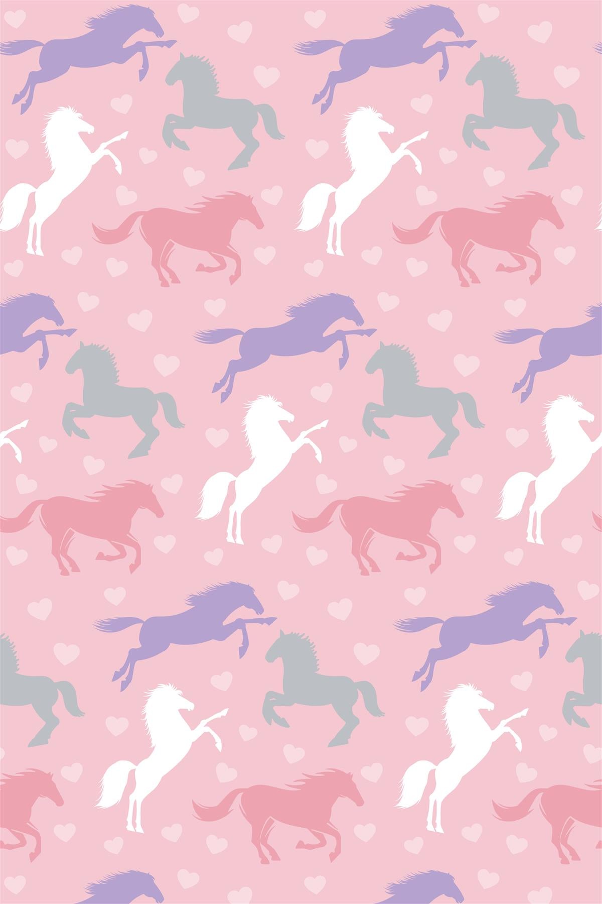 Kids Flannel Horse Blanket 100x150cm - Winter Warm Packs