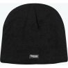 Lined Beanie Hat, Black