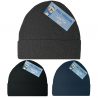 Thermal Winter Hat Kids, Black, Navy & Grey