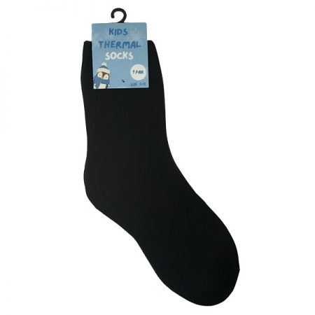 Black Thermal Socks Size 6-11