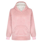 Kids Cosy Hoodie, Pink (One Size Kids) - Winter Warm Packs
