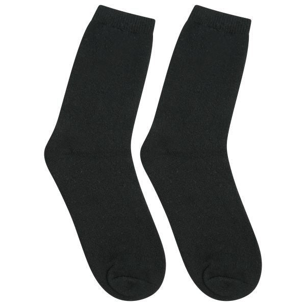 Black Thermal Socks Size 6-11 - Winter Warm Packs