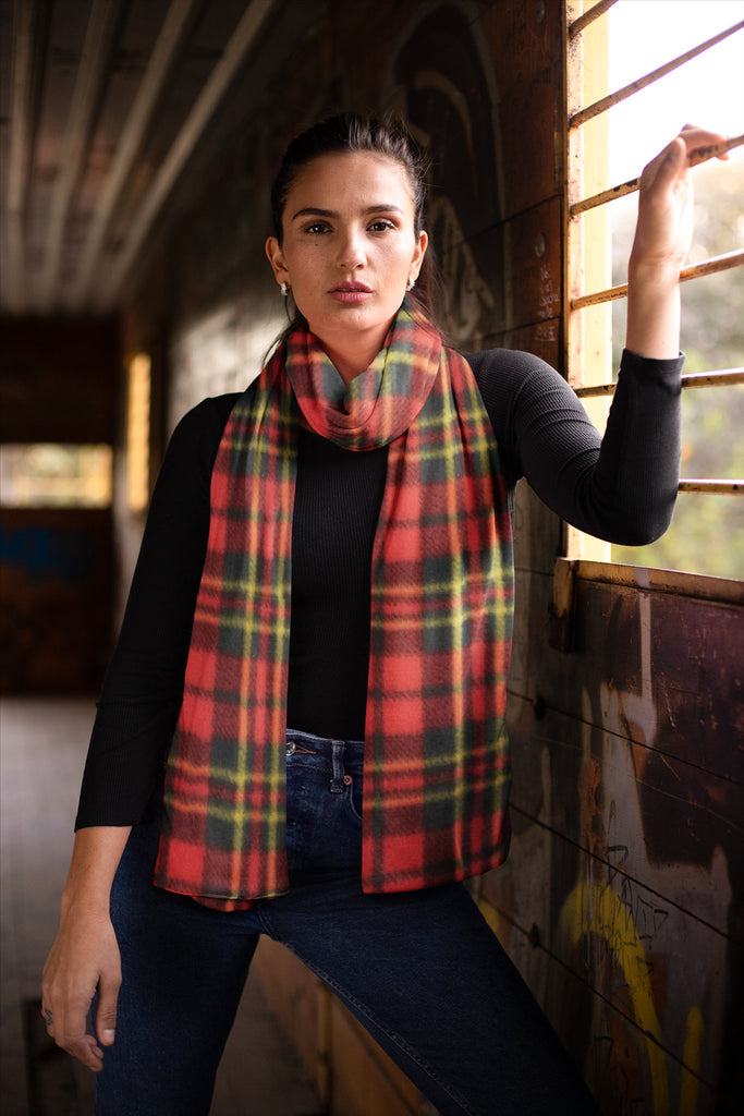 Check Scarves - Winter Warm Packs